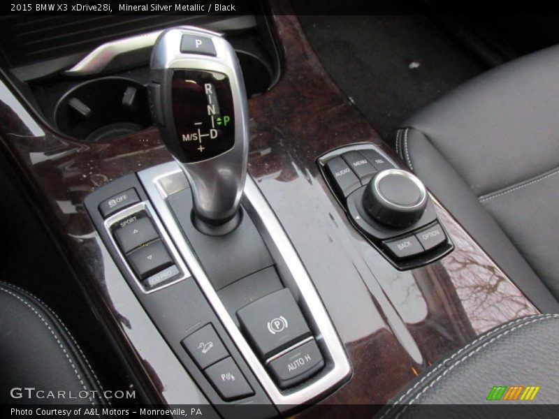 Mineral Silver Metallic / Black 2015 BMW X3 xDrive28i
