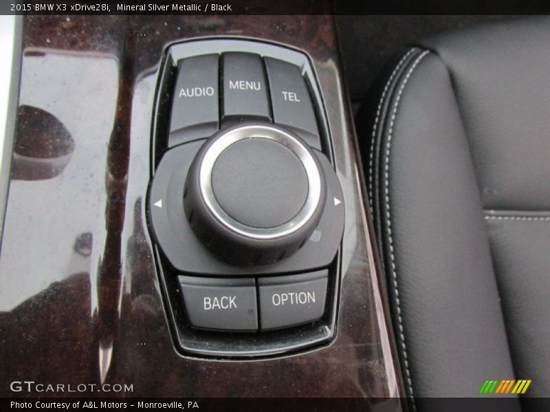 Mineral Silver Metallic / Black 2015 BMW X3 xDrive28i