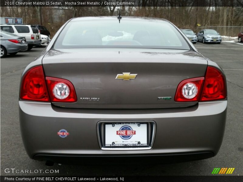 Mocha Steel Metallic / Cocoa/Cashmere 2010 Chevrolet Malibu LS Sedan