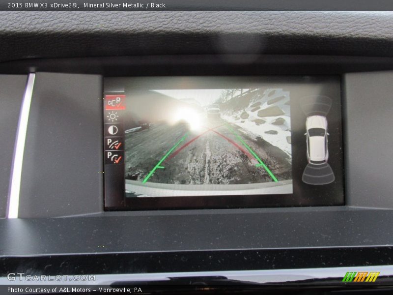 Mineral Silver Metallic / Black 2015 BMW X3 xDrive28i