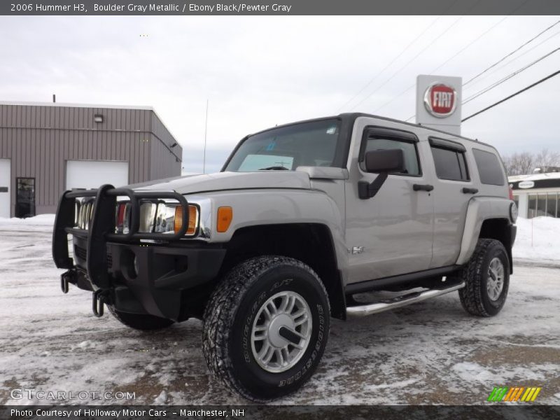 Boulder Gray Metallic / Ebony Black/Pewter Gray 2006 Hummer H3