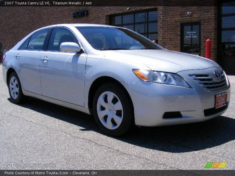 Titanium Metallic / Ash 2007 Toyota Camry LE V6