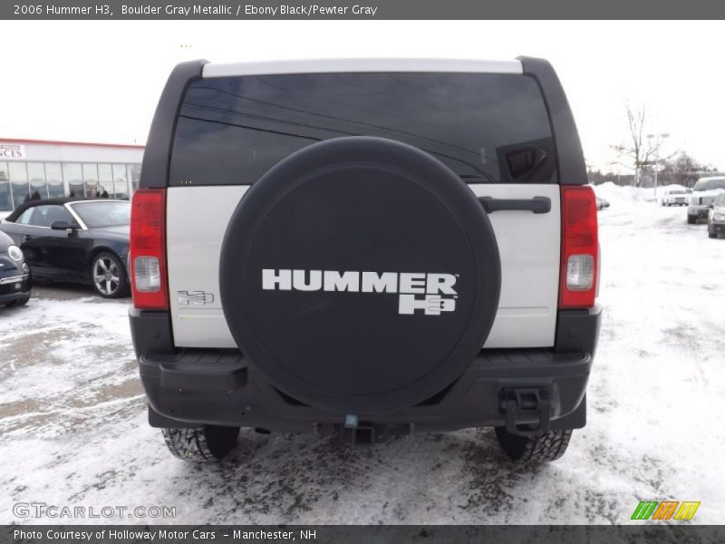 Boulder Gray Metallic / Ebony Black/Pewter Gray 2006 Hummer H3