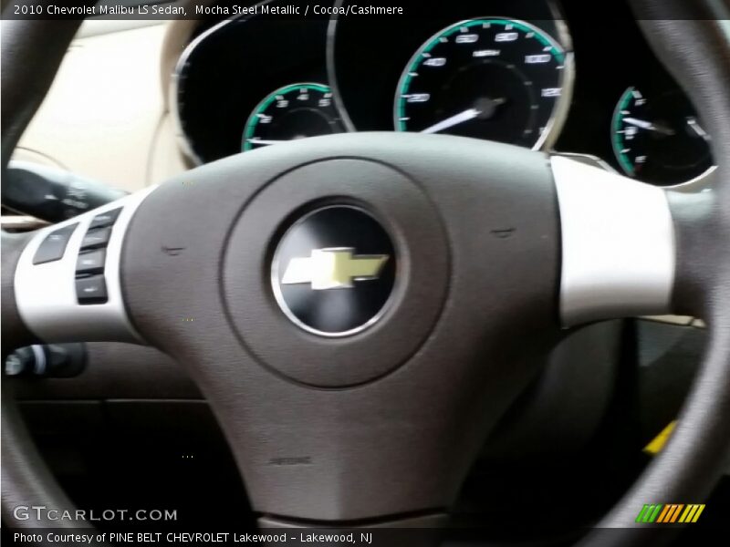 Mocha Steel Metallic / Cocoa/Cashmere 2010 Chevrolet Malibu LS Sedan
