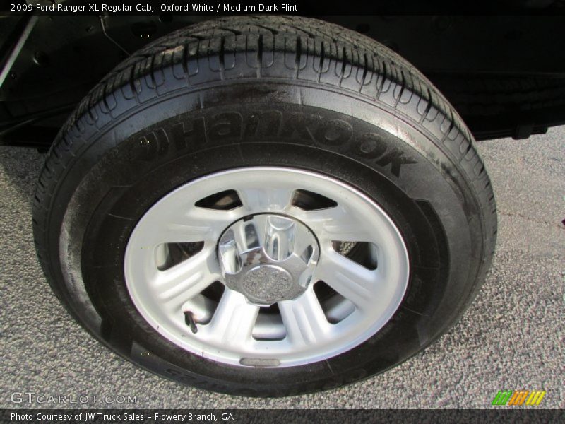 Oxford White / Medium Dark Flint 2009 Ford Ranger XL Regular Cab