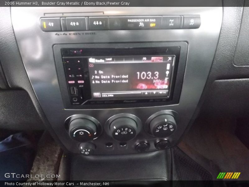 Boulder Gray Metallic / Ebony Black/Pewter Gray 2006 Hummer H3