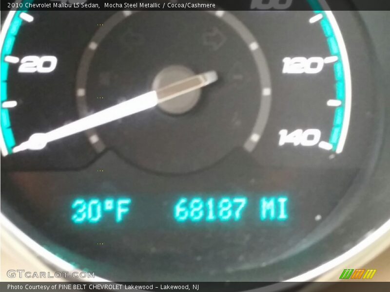 Mocha Steel Metallic / Cocoa/Cashmere 2010 Chevrolet Malibu LS Sedan