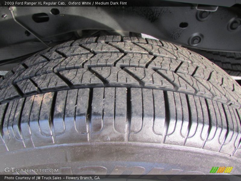 Oxford White / Medium Dark Flint 2009 Ford Ranger XL Regular Cab