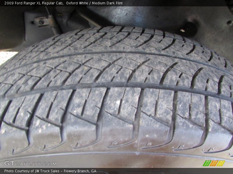 Oxford White / Medium Dark Flint 2009 Ford Ranger XL Regular Cab