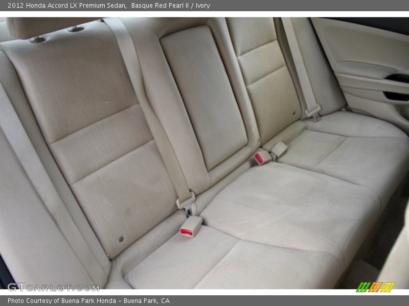 Basque Red Pearl II / Ivory 2012 Honda Accord LX Premium Sedan