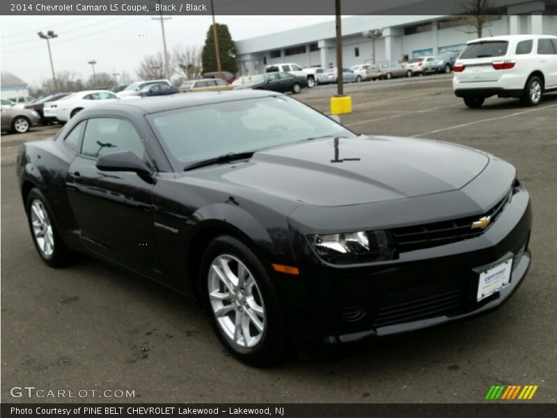 Black / Black 2014 Chevrolet Camaro LS Coupe