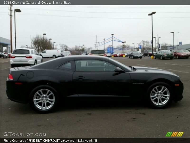 Black / Black 2014 Chevrolet Camaro LS Coupe
