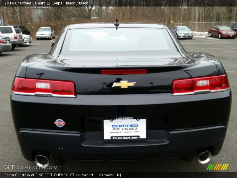Black / Black 2014 Chevrolet Camaro LS Coupe
