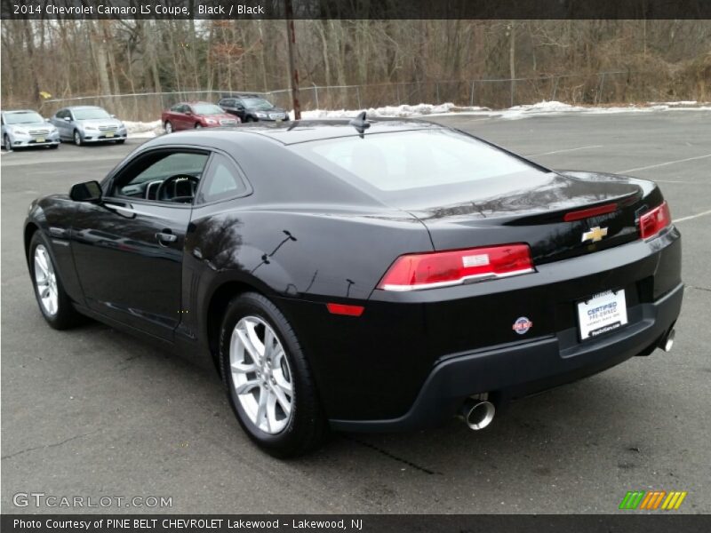 Black / Black 2014 Chevrolet Camaro LS Coupe