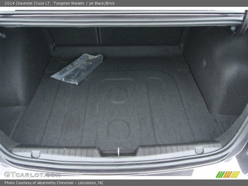 Tungsten Metallic / Jet Black/Brick 2014 Chevrolet Cruze LT