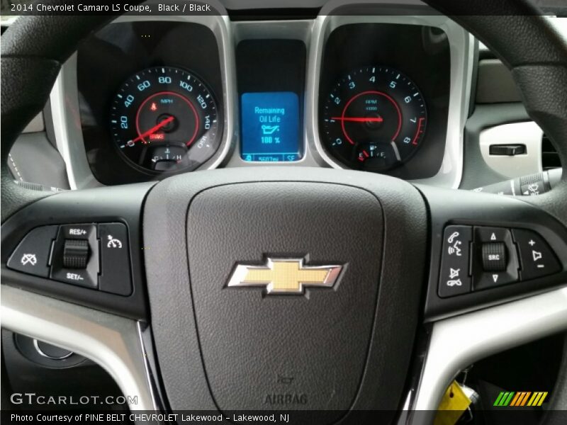 Black / Black 2014 Chevrolet Camaro LS Coupe