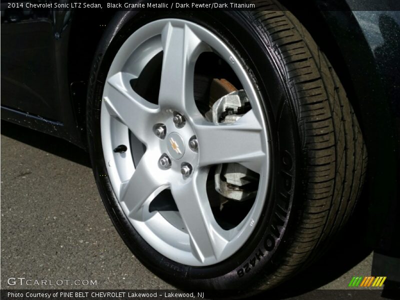  2014 Sonic LTZ Sedan Wheel