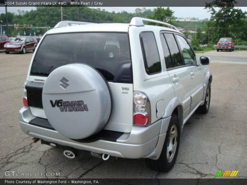 White Pearl / Gray 2004 Suzuki Grand Vitara LX 4WD