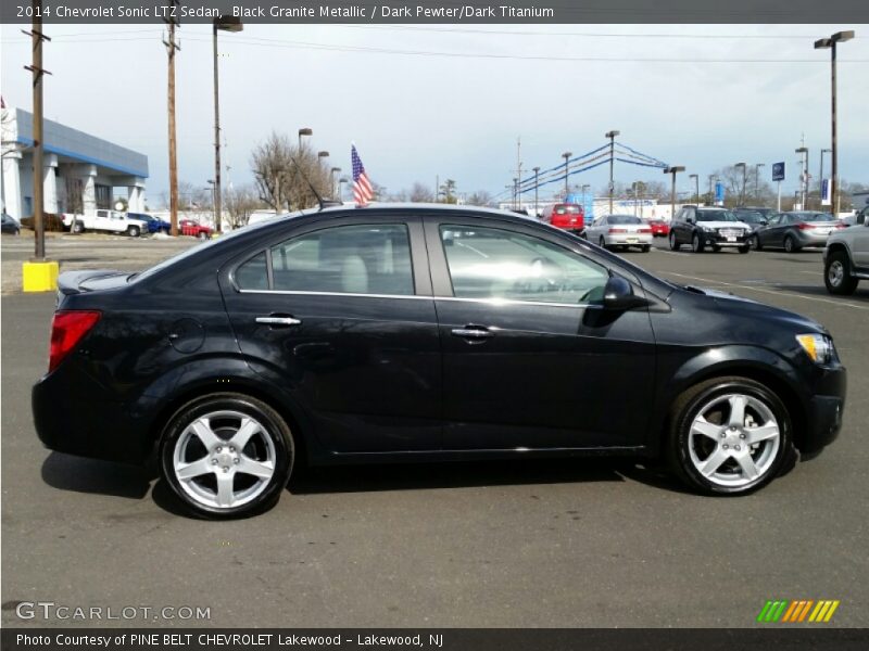  2014 Sonic LTZ Sedan Black Granite Metallic