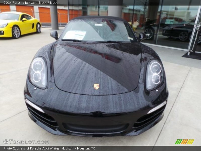 Black / Black 2014 Porsche Boxster