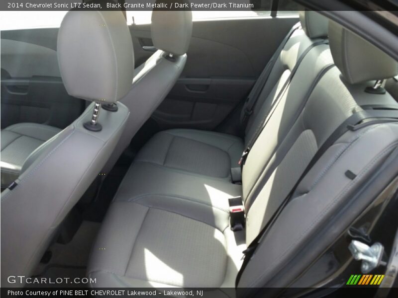 Black Granite Metallic / Dark Pewter/Dark Titanium 2014 Chevrolet Sonic LTZ Sedan