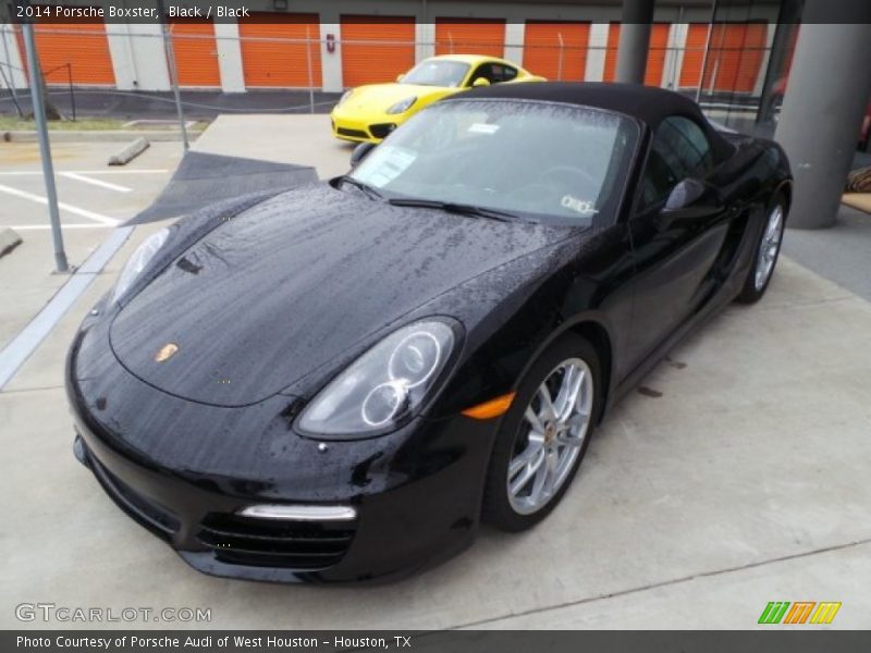 Black / Black 2014 Porsche Boxster