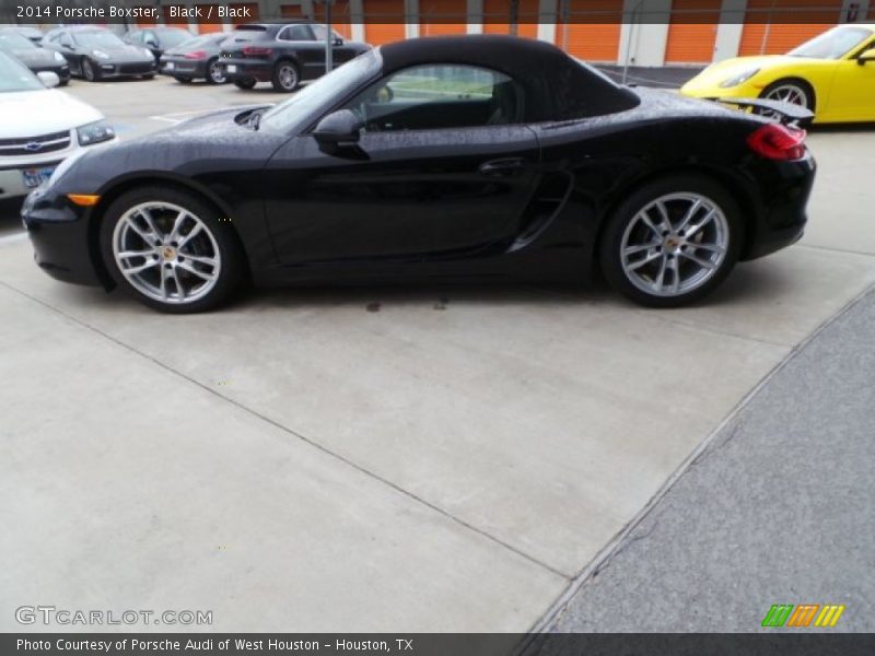 Black / Black 2014 Porsche Boxster