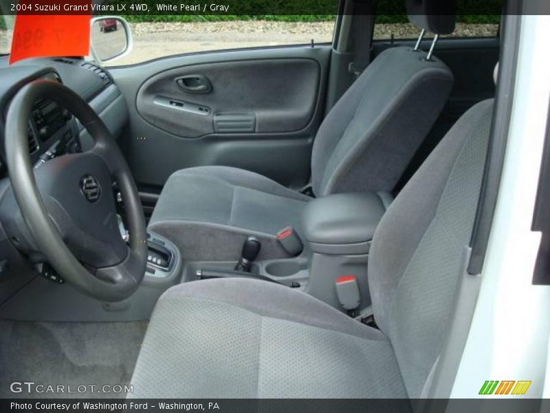 White Pearl / Gray 2004 Suzuki Grand Vitara LX 4WD