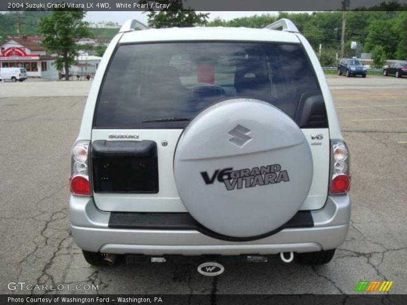 White Pearl / Gray 2004 Suzuki Grand Vitara LX 4WD