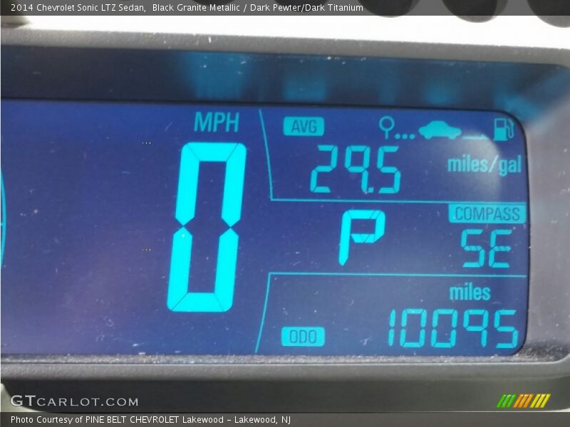 Black Granite Metallic / Dark Pewter/Dark Titanium 2014 Chevrolet Sonic LTZ Sedan