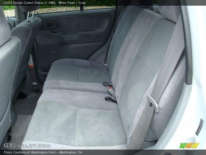 White Pearl / Gray 2004 Suzuki Grand Vitara LX 4WD