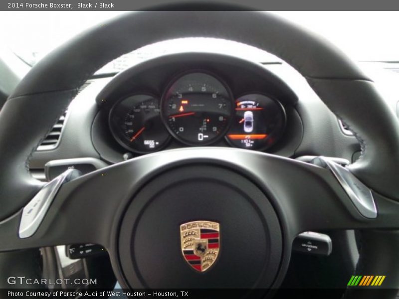 Black / Black 2014 Porsche Boxster