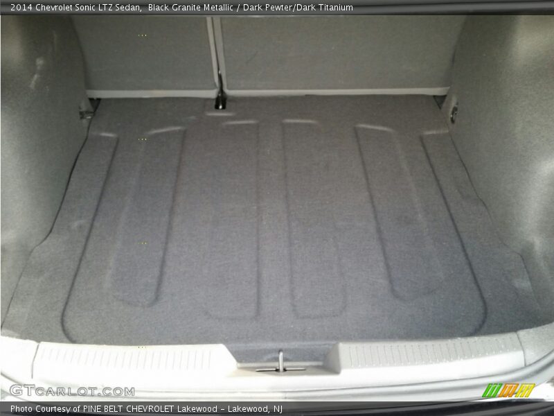 Black Granite Metallic / Dark Pewter/Dark Titanium 2014 Chevrolet Sonic LTZ Sedan