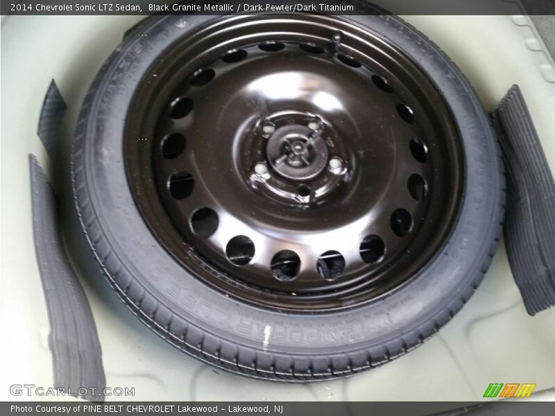Black Granite Metallic / Dark Pewter/Dark Titanium 2014 Chevrolet Sonic LTZ Sedan