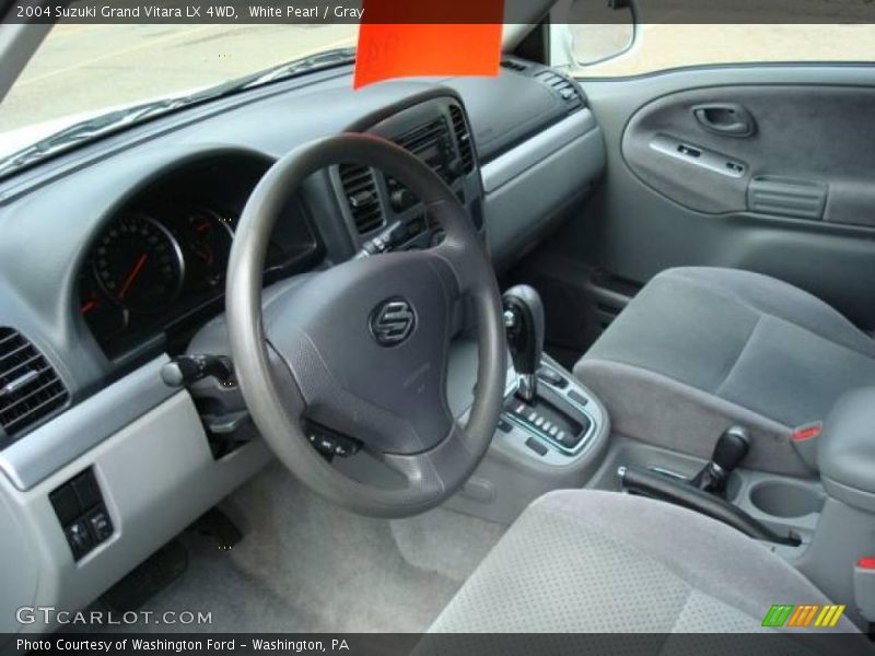 White Pearl / Gray 2004 Suzuki Grand Vitara LX 4WD