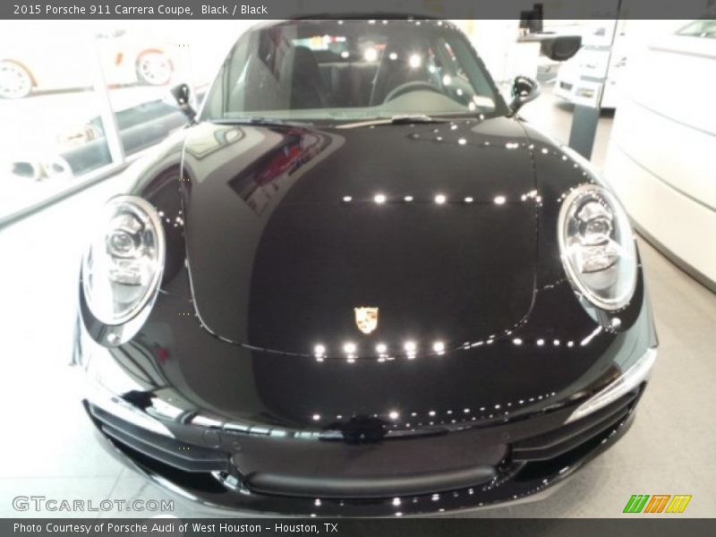 Black / Black 2015 Porsche 911 Carrera Coupe