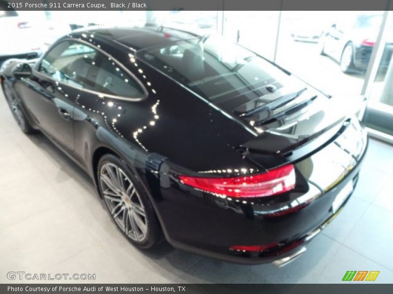 Black / Black 2015 Porsche 911 Carrera Coupe