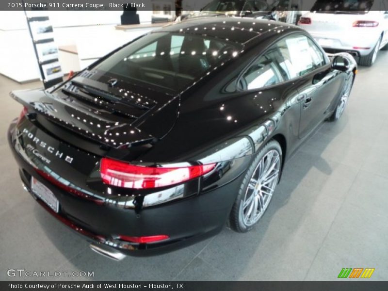 Black / Black 2015 Porsche 911 Carrera Coupe