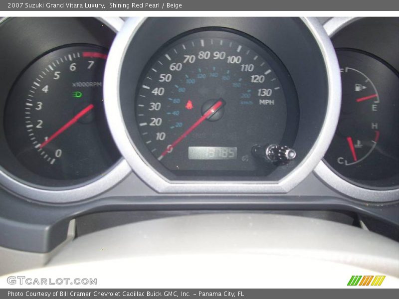 Shining Red Pearl / Beige 2007 Suzuki Grand Vitara Luxury