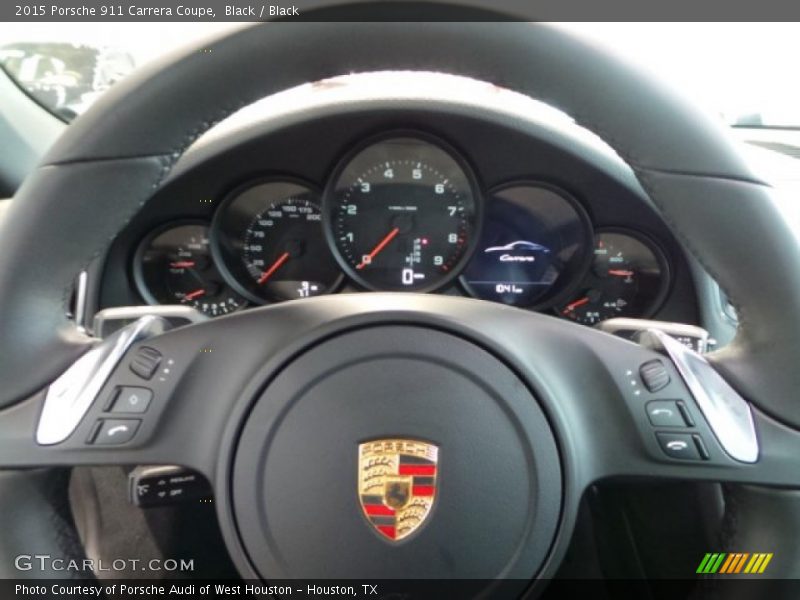 Black / Black 2015 Porsche 911 Carrera Coupe