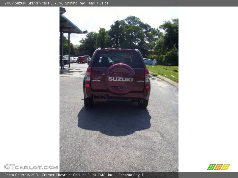 Shining Red Pearl / Beige 2007 Suzuki Grand Vitara Luxury