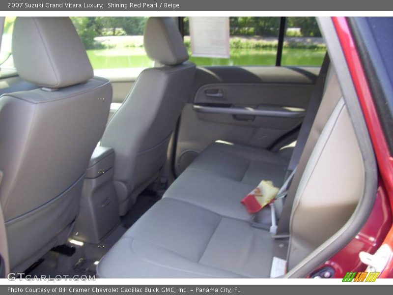Shining Red Pearl / Beige 2007 Suzuki Grand Vitara Luxury