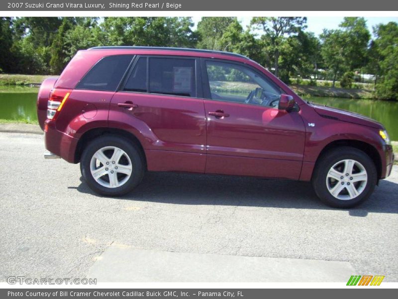 Shining Red Pearl / Beige 2007 Suzuki Grand Vitara Luxury