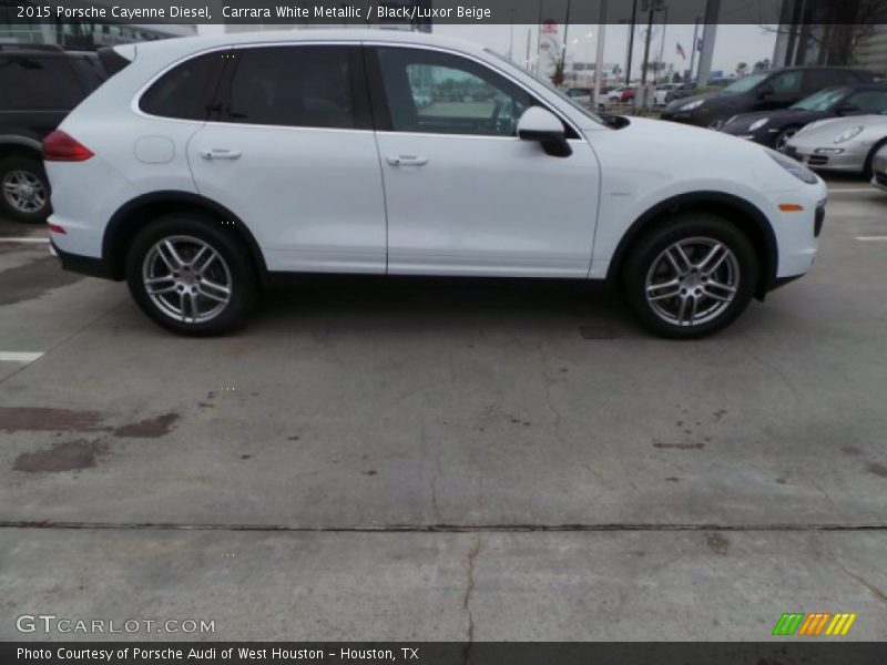  2015 Cayenne Diesel Carrara White Metallic