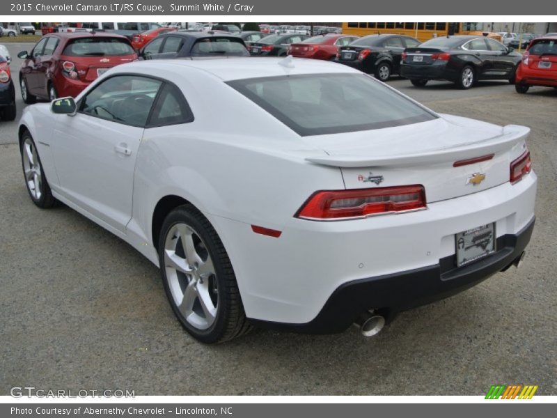 Summit White / Gray 2015 Chevrolet Camaro LT/RS Coupe