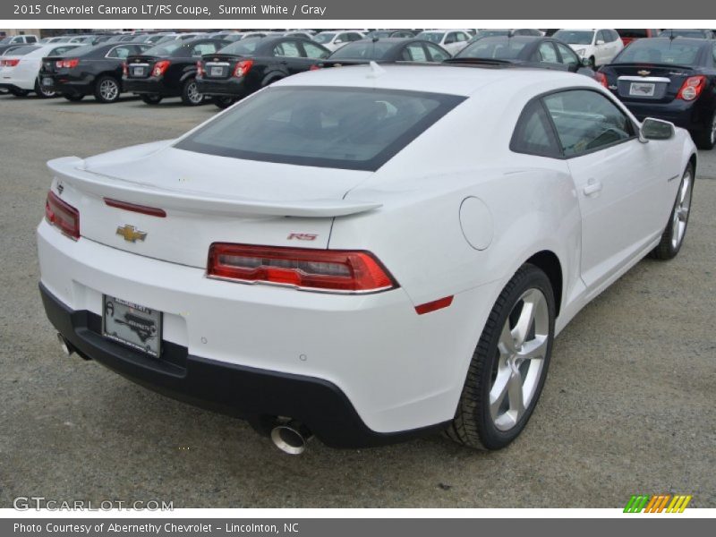 Summit White / Gray 2015 Chevrolet Camaro LT/RS Coupe