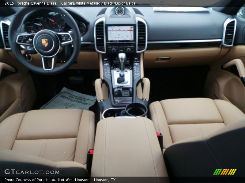Dashboard of 2015 Cayenne Diesel