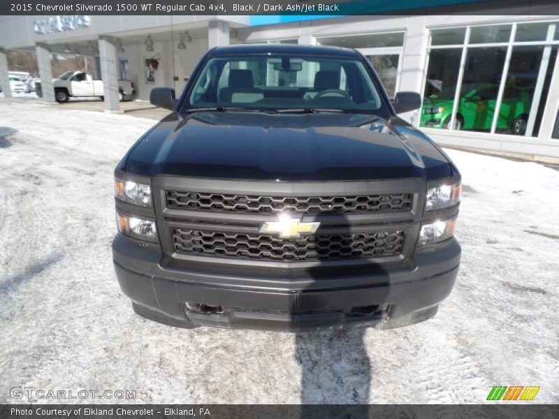 Black / Dark Ash/Jet Black 2015 Chevrolet Silverado 1500 WT Regular Cab 4x4