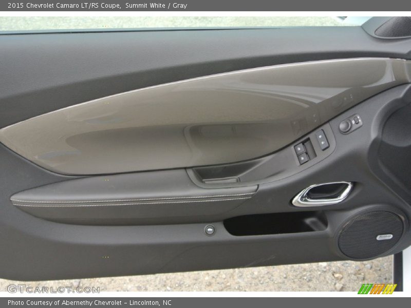 Summit White / Gray 2015 Chevrolet Camaro LT/RS Coupe