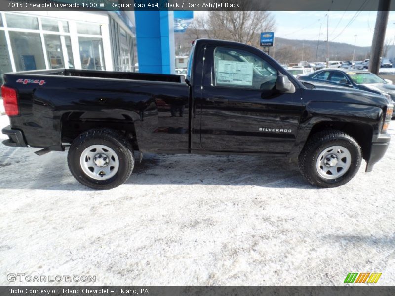 Black / Dark Ash/Jet Black 2015 Chevrolet Silverado 1500 WT Regular Cab 4x4